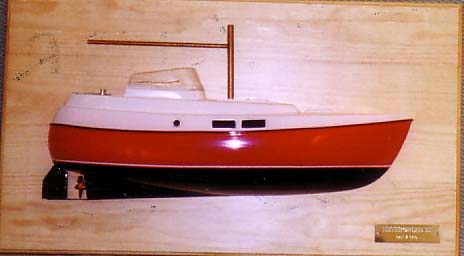 Halvmodell av Finnark F75